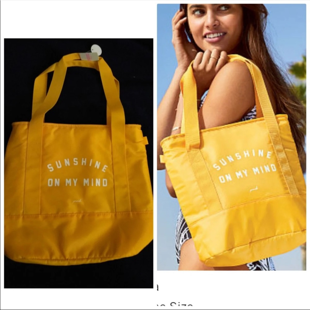 Pink Cooler tote